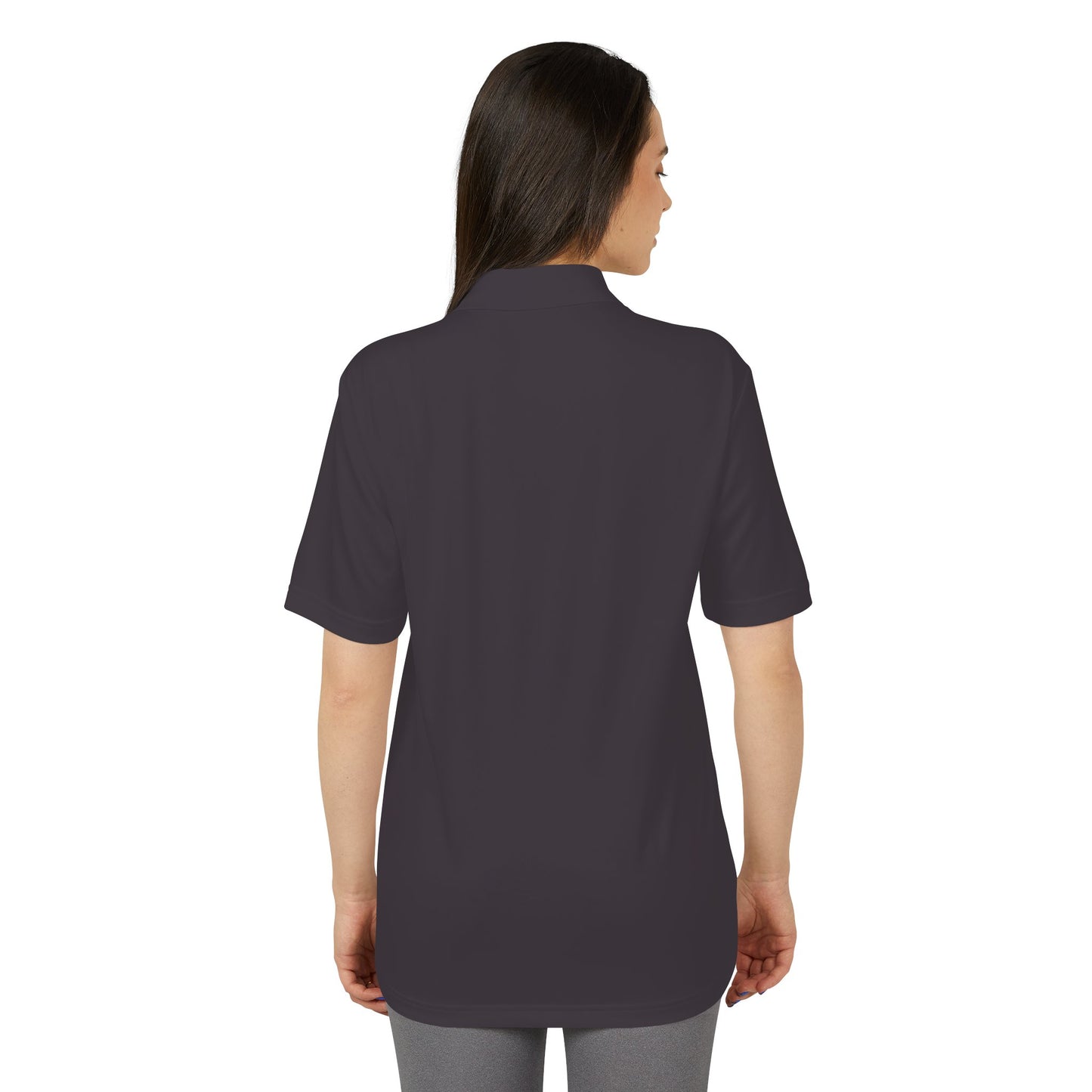 St. Clement Performance Polo — Lightweight Athletic Golf Shirt WHITE stitching