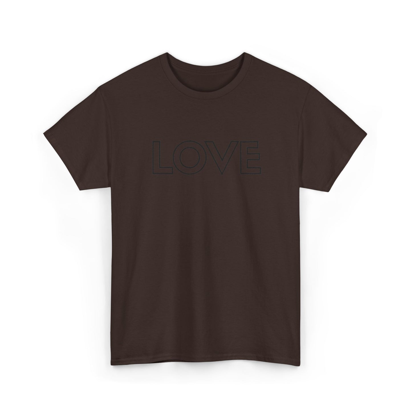 LOVE T-Shirt —Black Printing