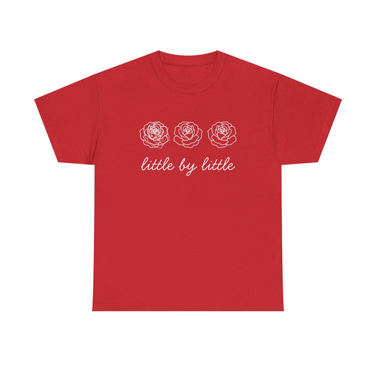 Little by little T-Shirt —white Printing