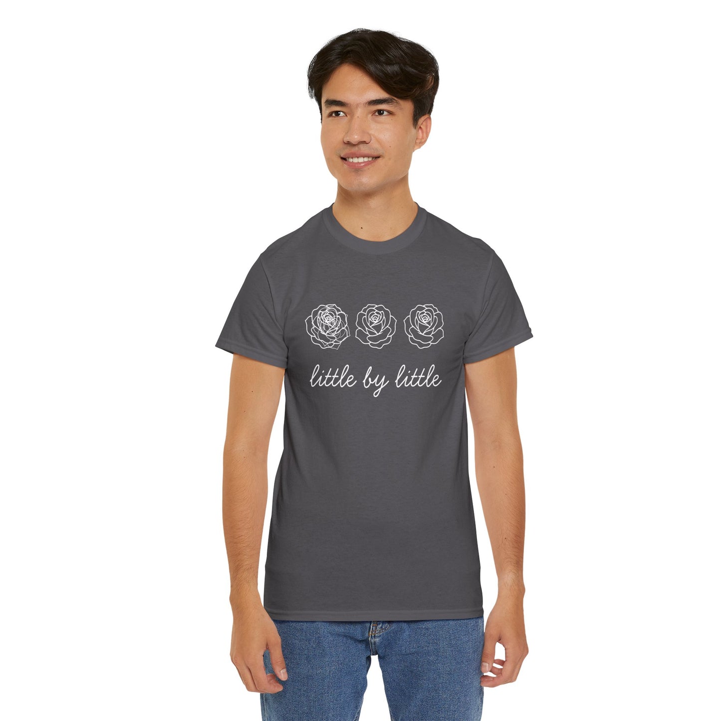 Little by little T-Shirt —white Printing