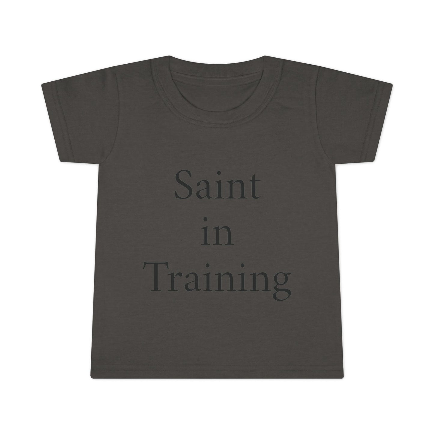 Toddler T-Shirt - "Saint in Training" Cute Catholic Baby Tee