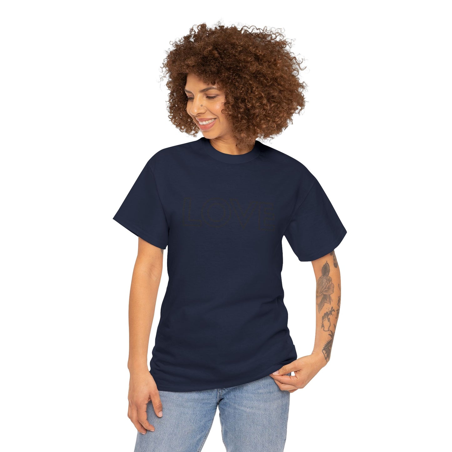 LOVE T-Shirt —Black Printing