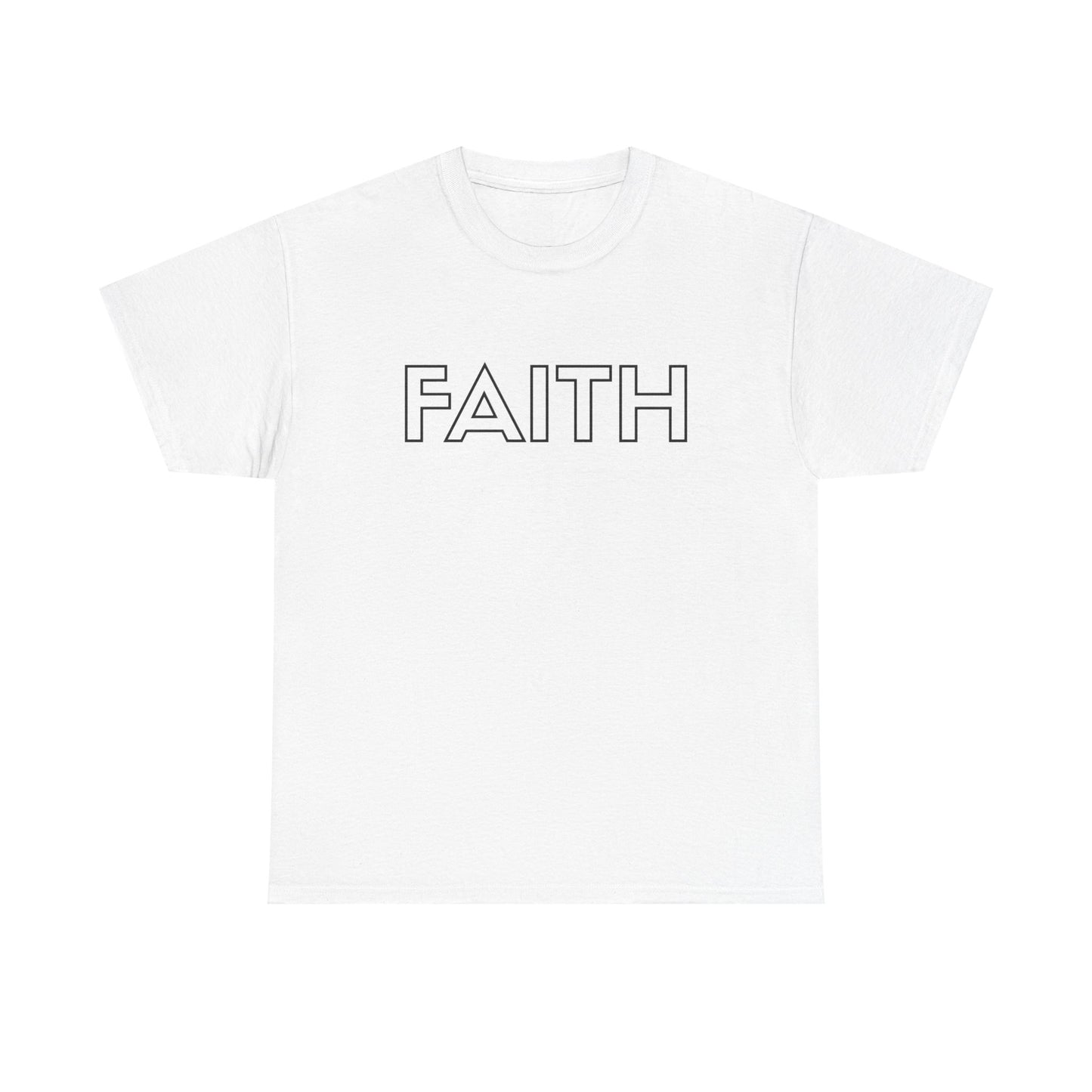 FAITH T-Shirt —Black Printing