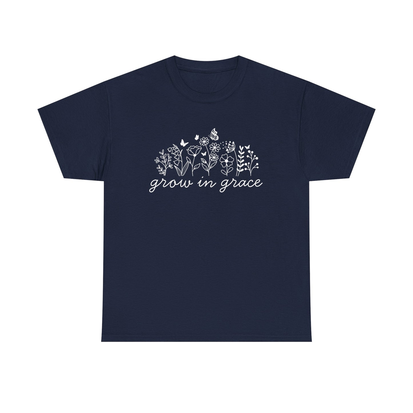 Grow in grace T-Shirt —white Printing