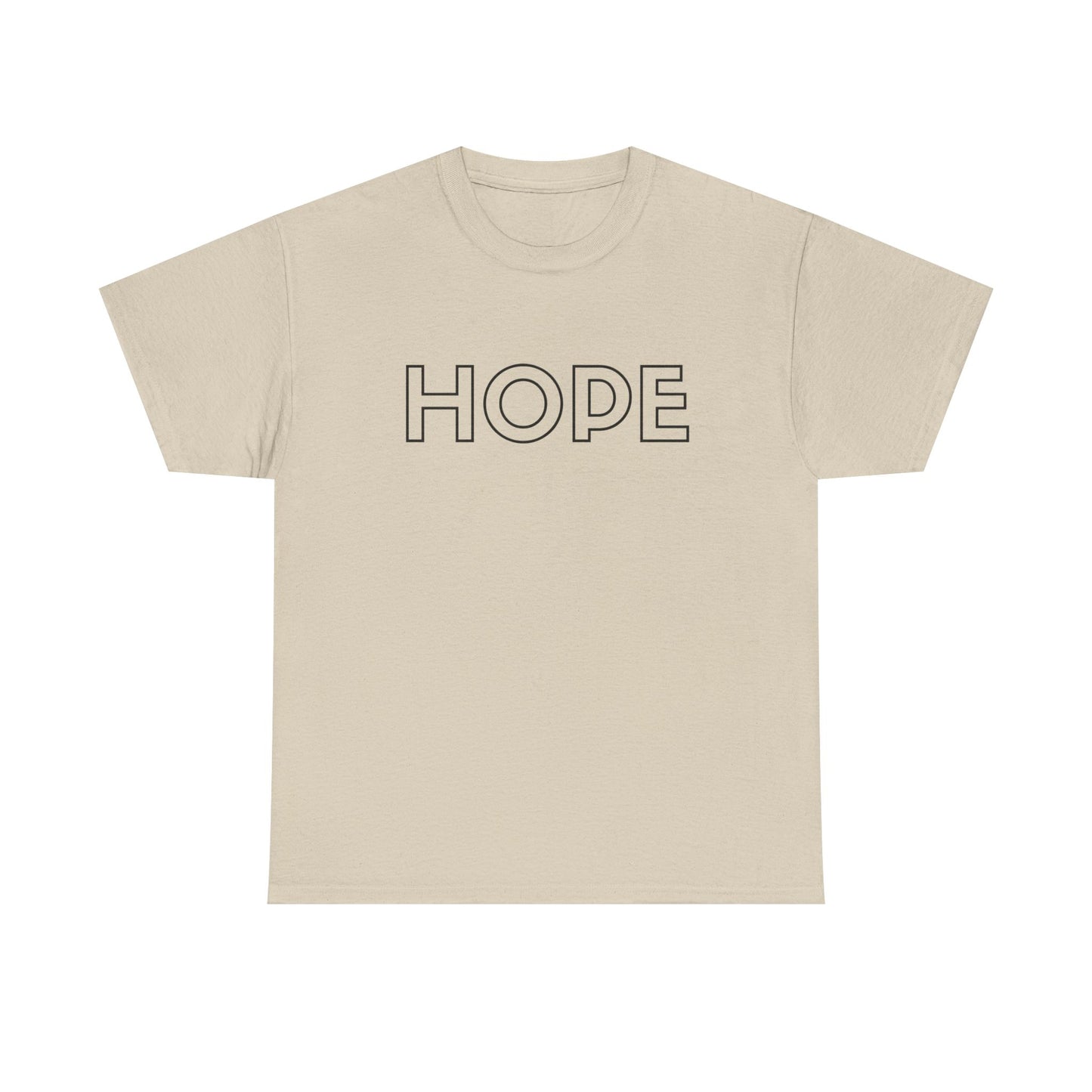 HOPE T-Shirt —Black Printing