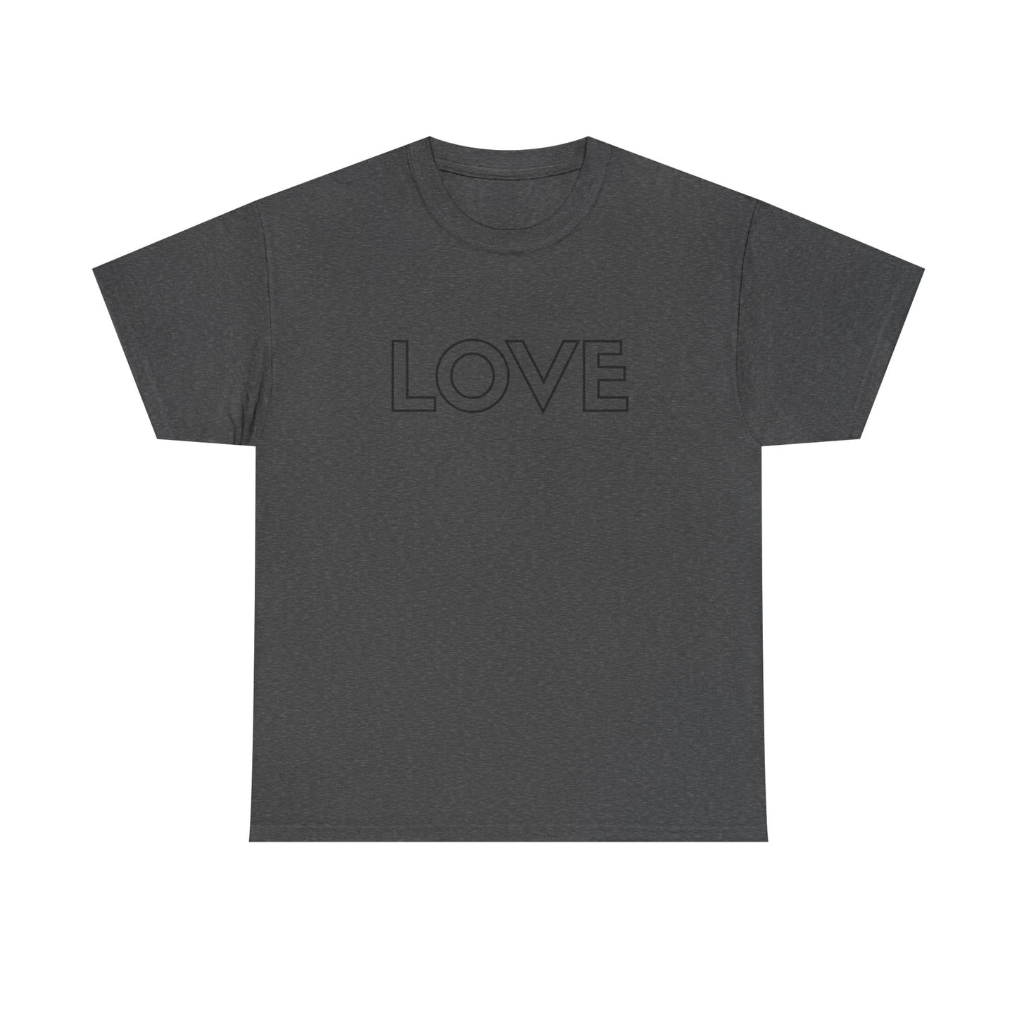 LOVE T-Shirt —Black Printing