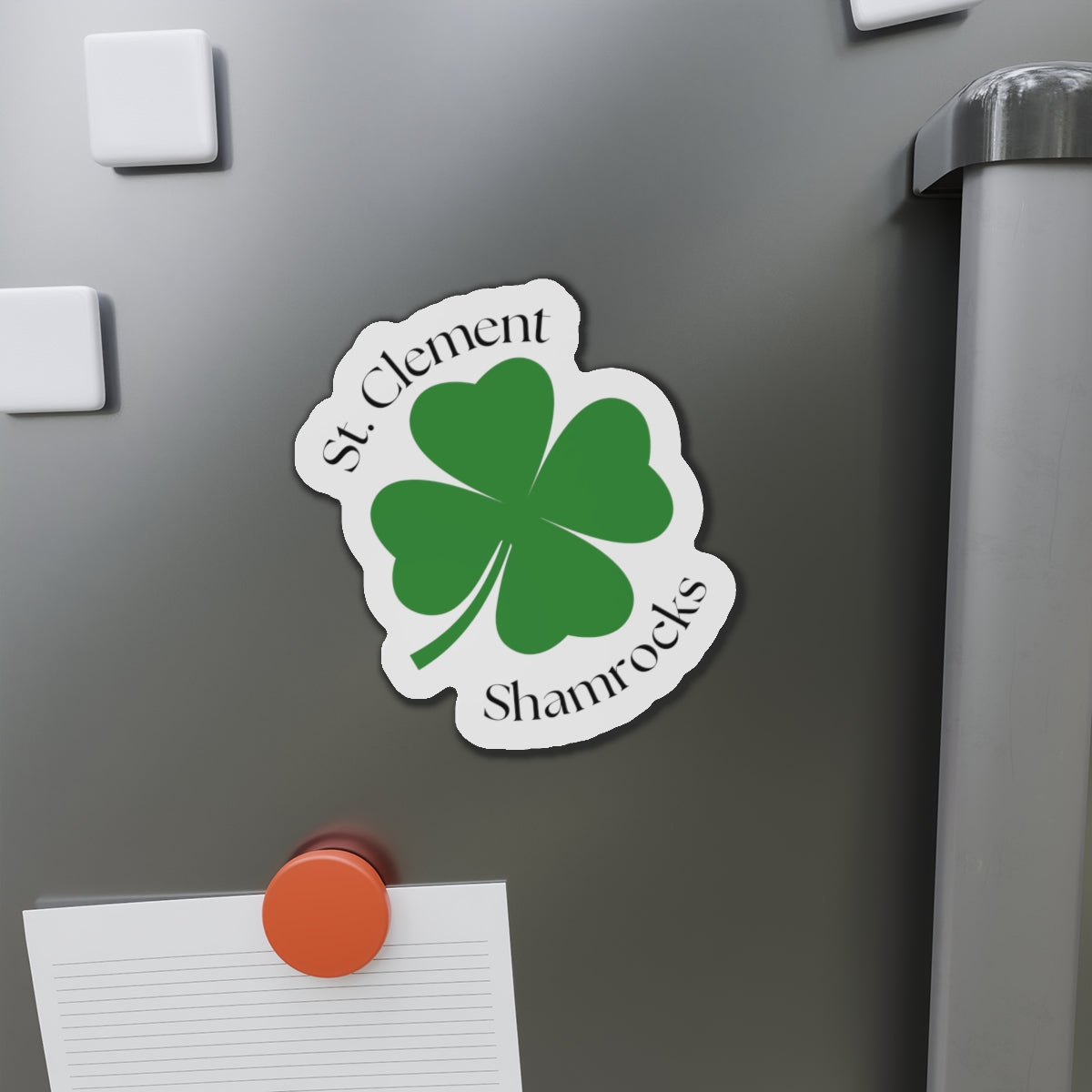 Die-Cut Magnet — St. Clement Shamrocks