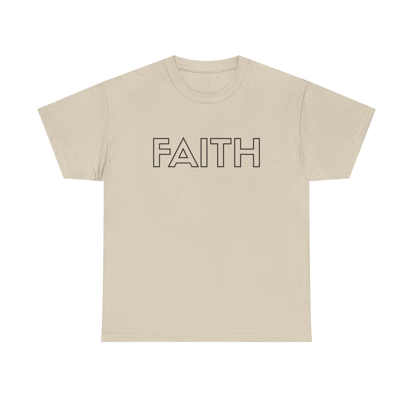 FAITH T-Shirt —Black Printing