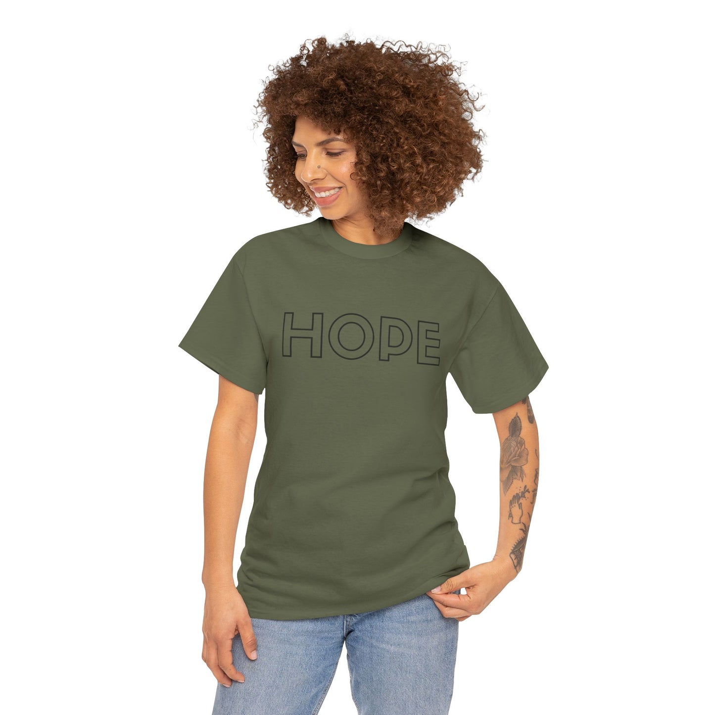 HOPE T-Shirt —Black Printing
