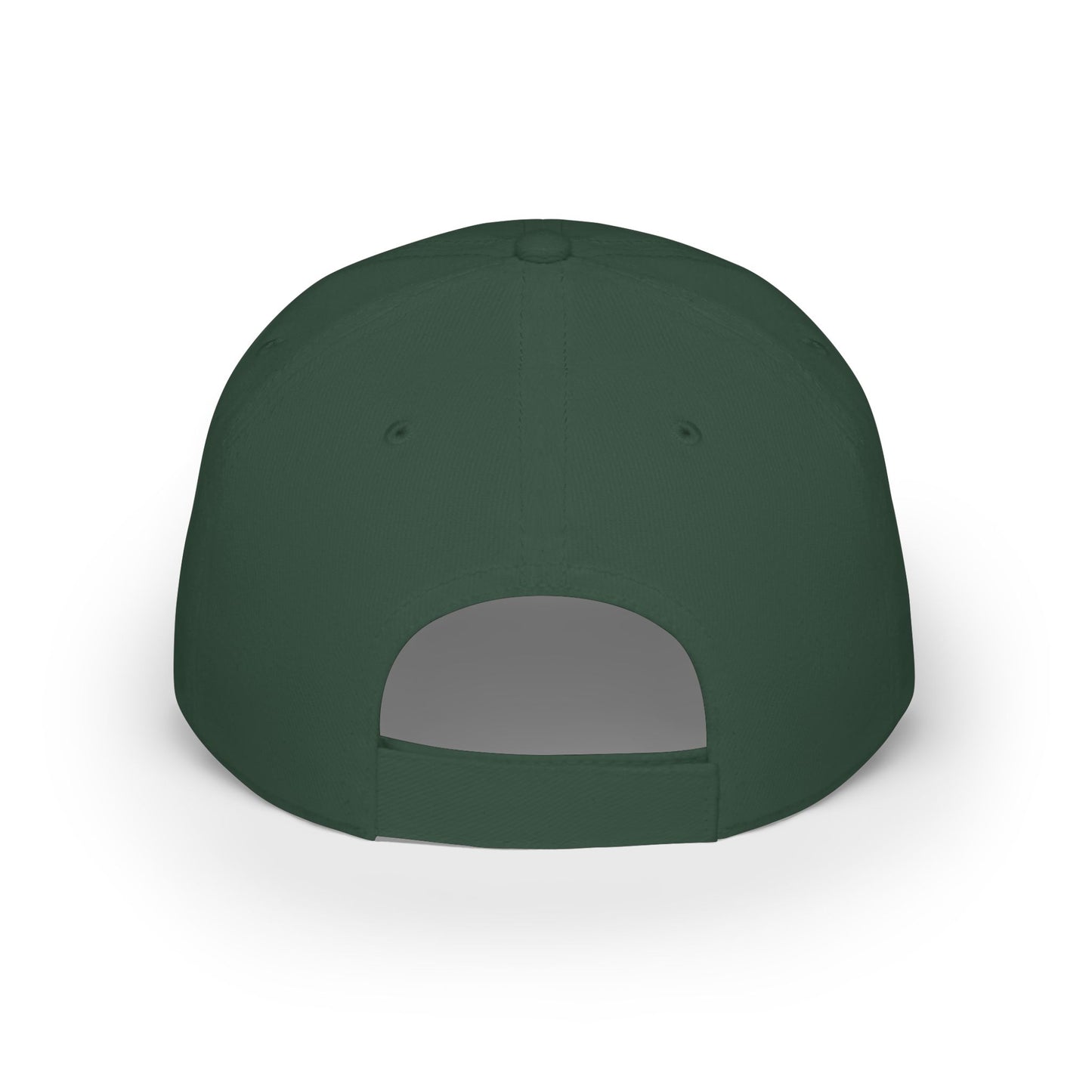 St. Clement Low Profile Baseball Cap — Retro Gold Text with Shamrock