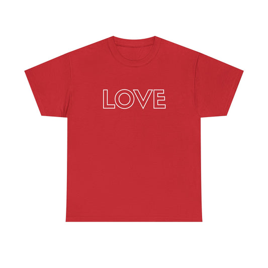 LOVE T-Shirt —White Printing