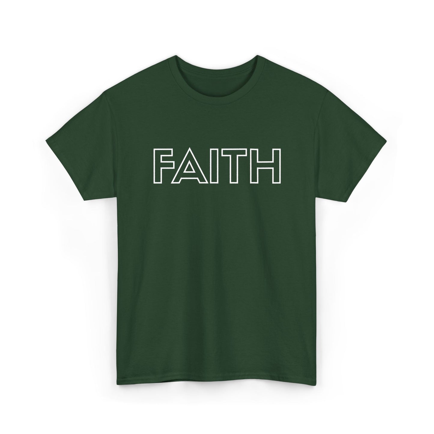 FAITH T-Shirt —White Printing