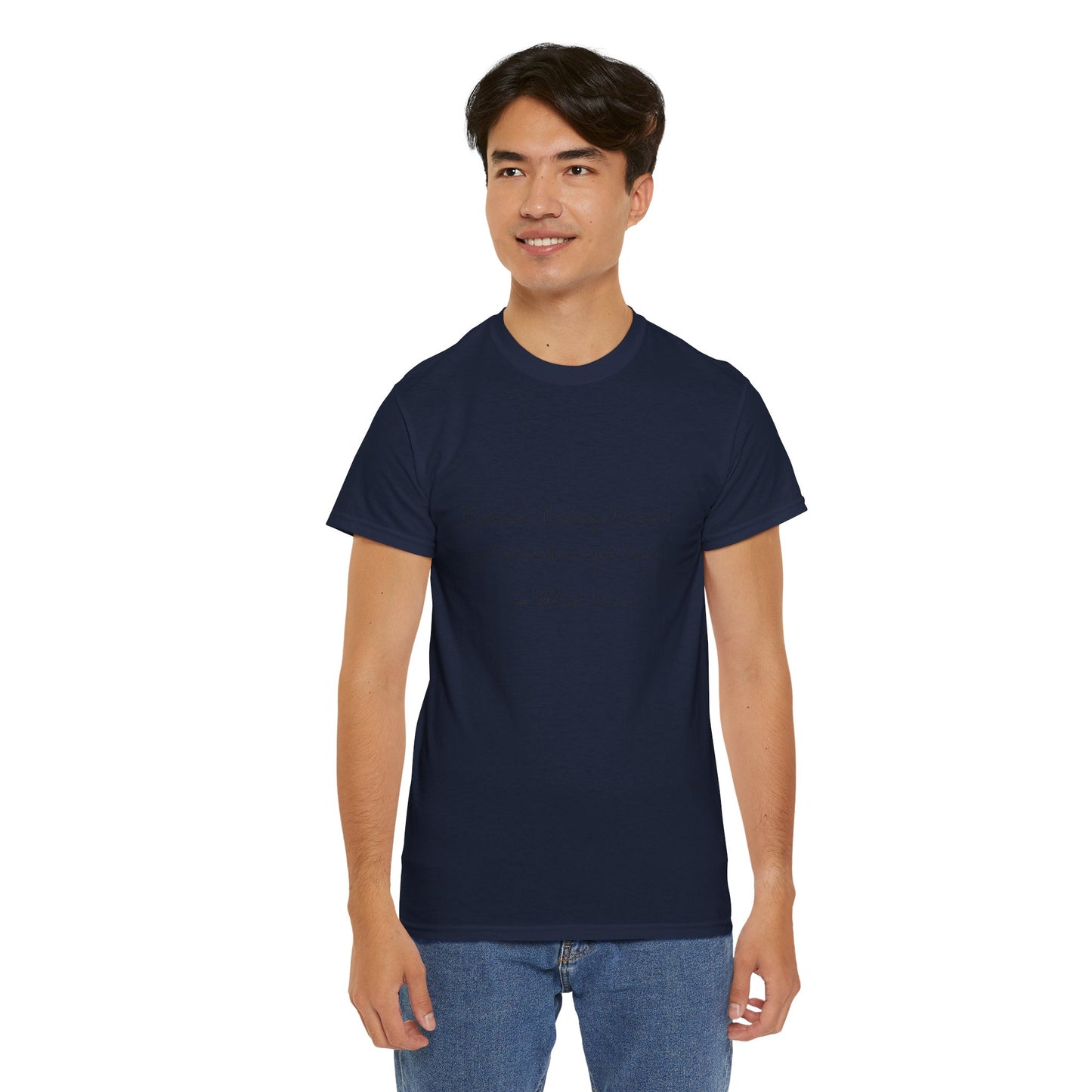 Love your family Mother Teresa T-Shirt —Black Printing