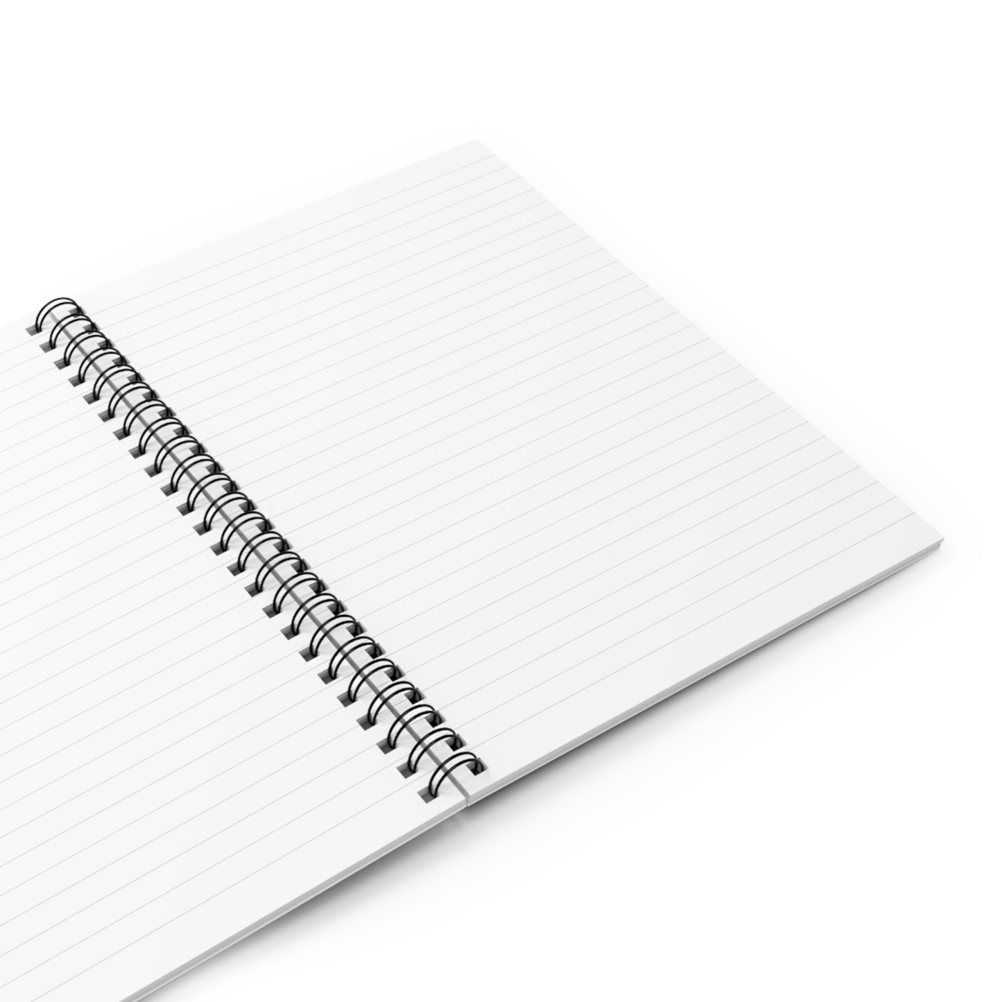 Prayer Journal Spiral Notebook — Ruled Lined Faith Journal with Green Laurel Design
