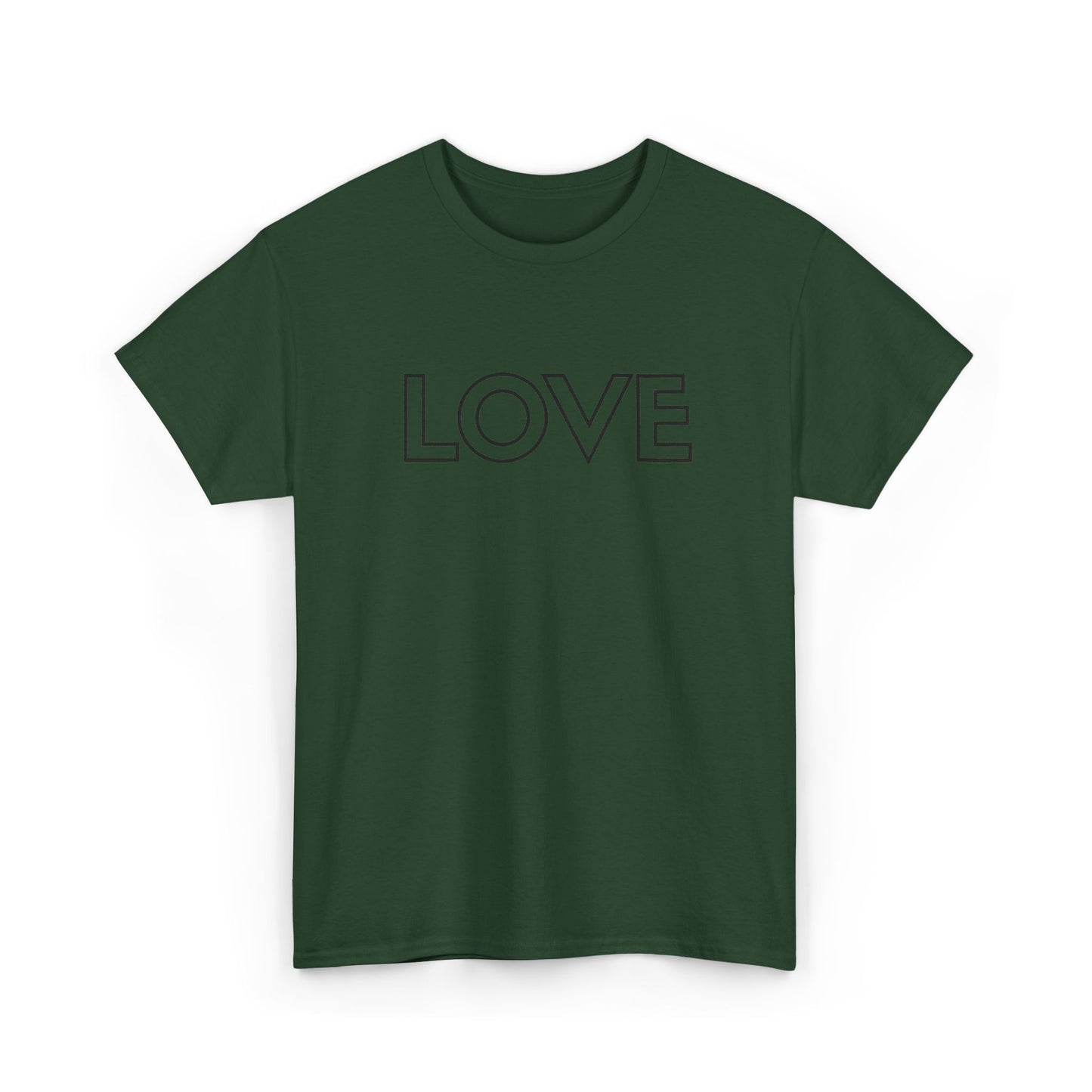 LOVE T-Shirt —Black Printing