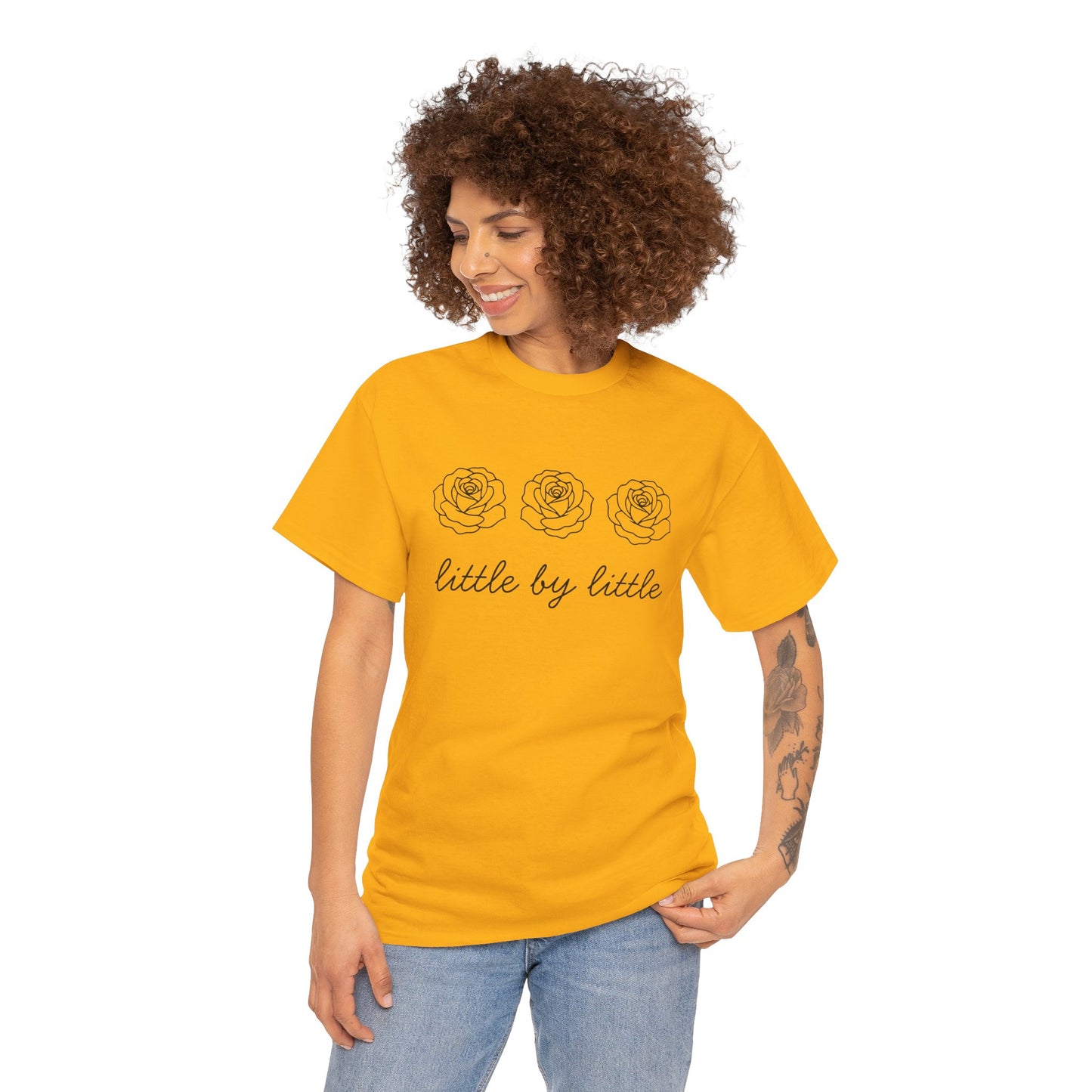 Little by little T-Shirt —Black Printing