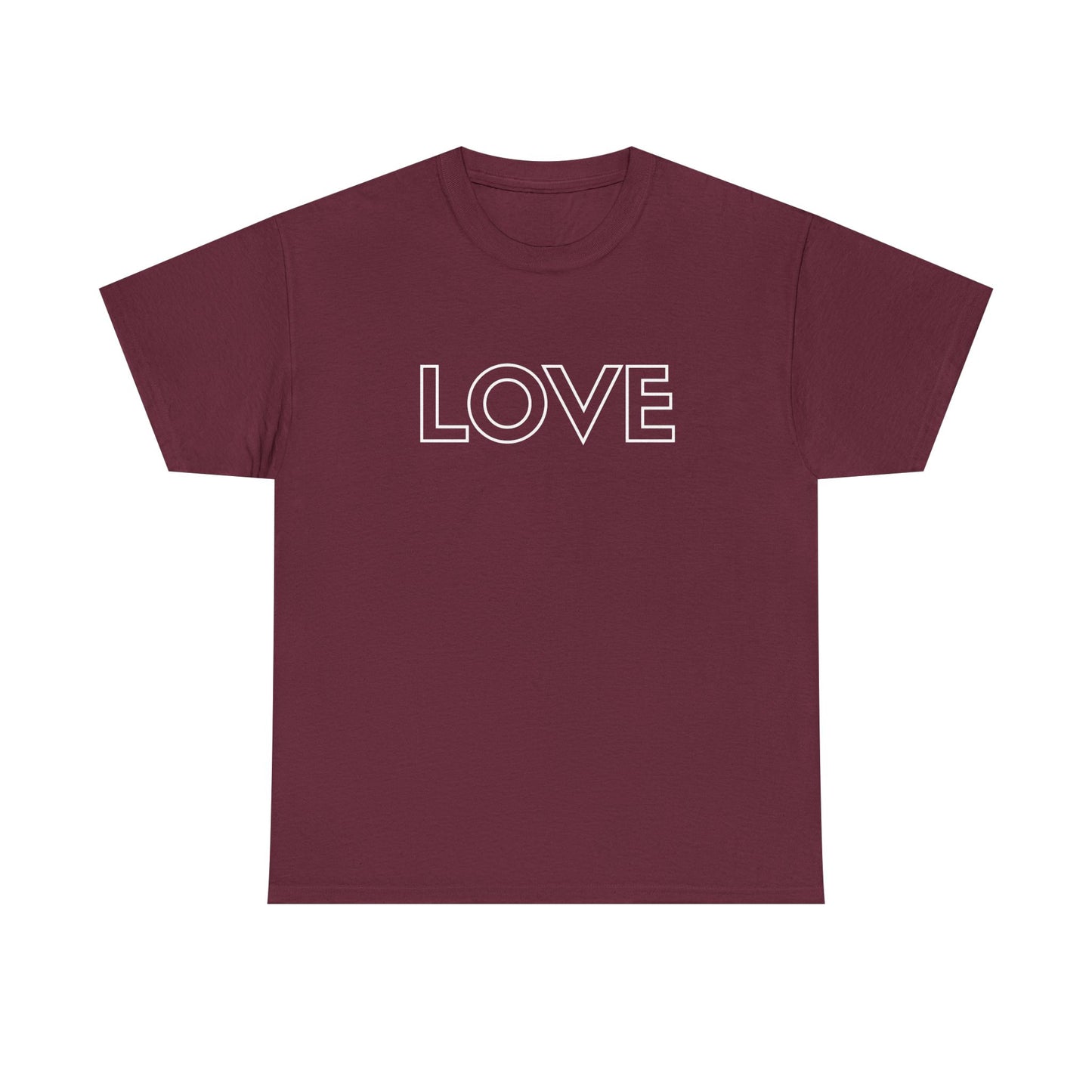 LOVE T-Shirt —White Printing