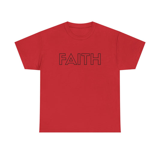 FAITH T-Shirt —Black Printing