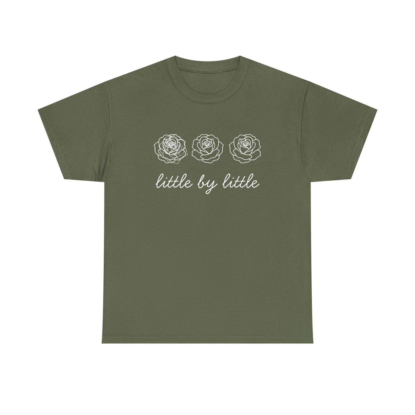 Little by little T-Shirt —white Printing