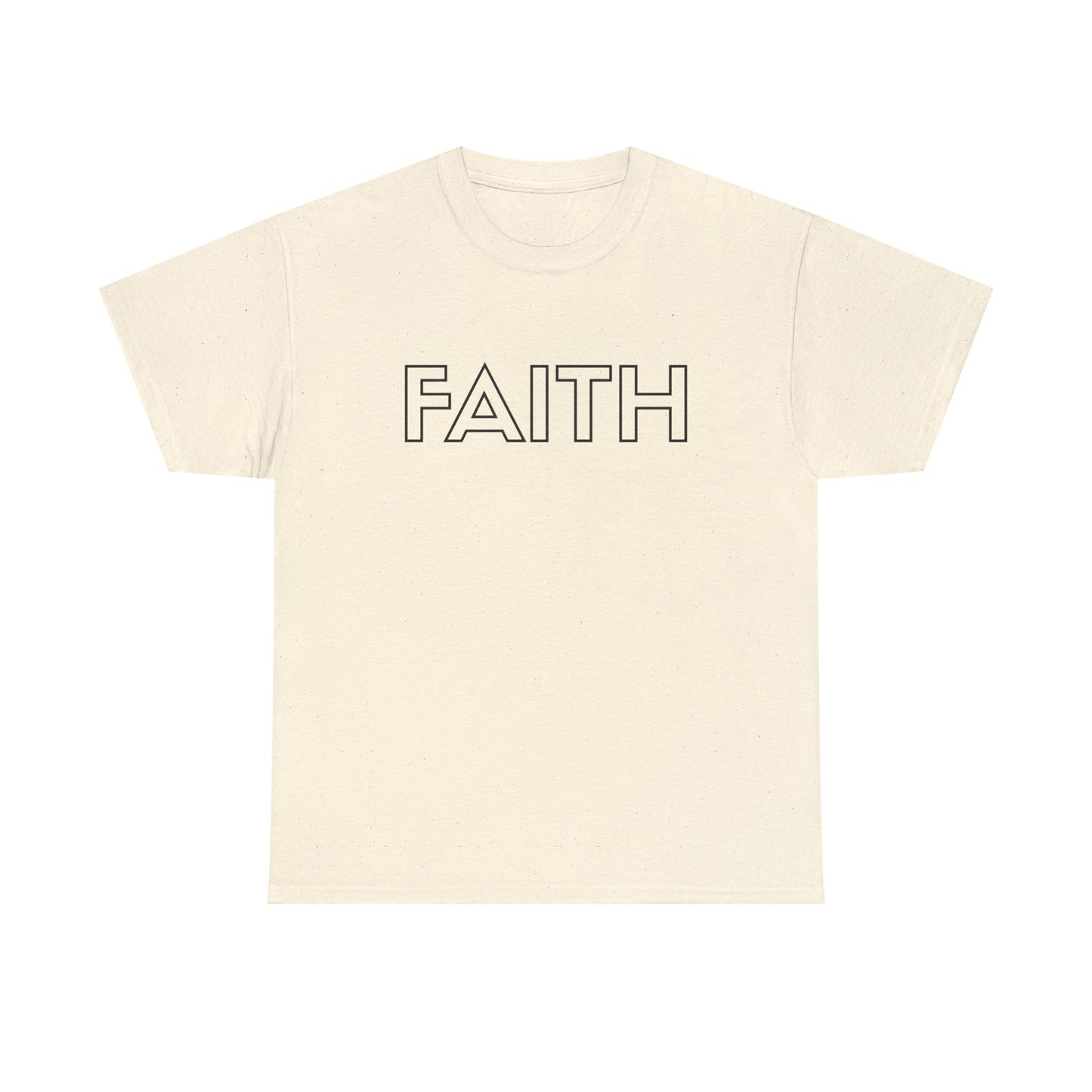 FAITH T-Shirt —Black Printing