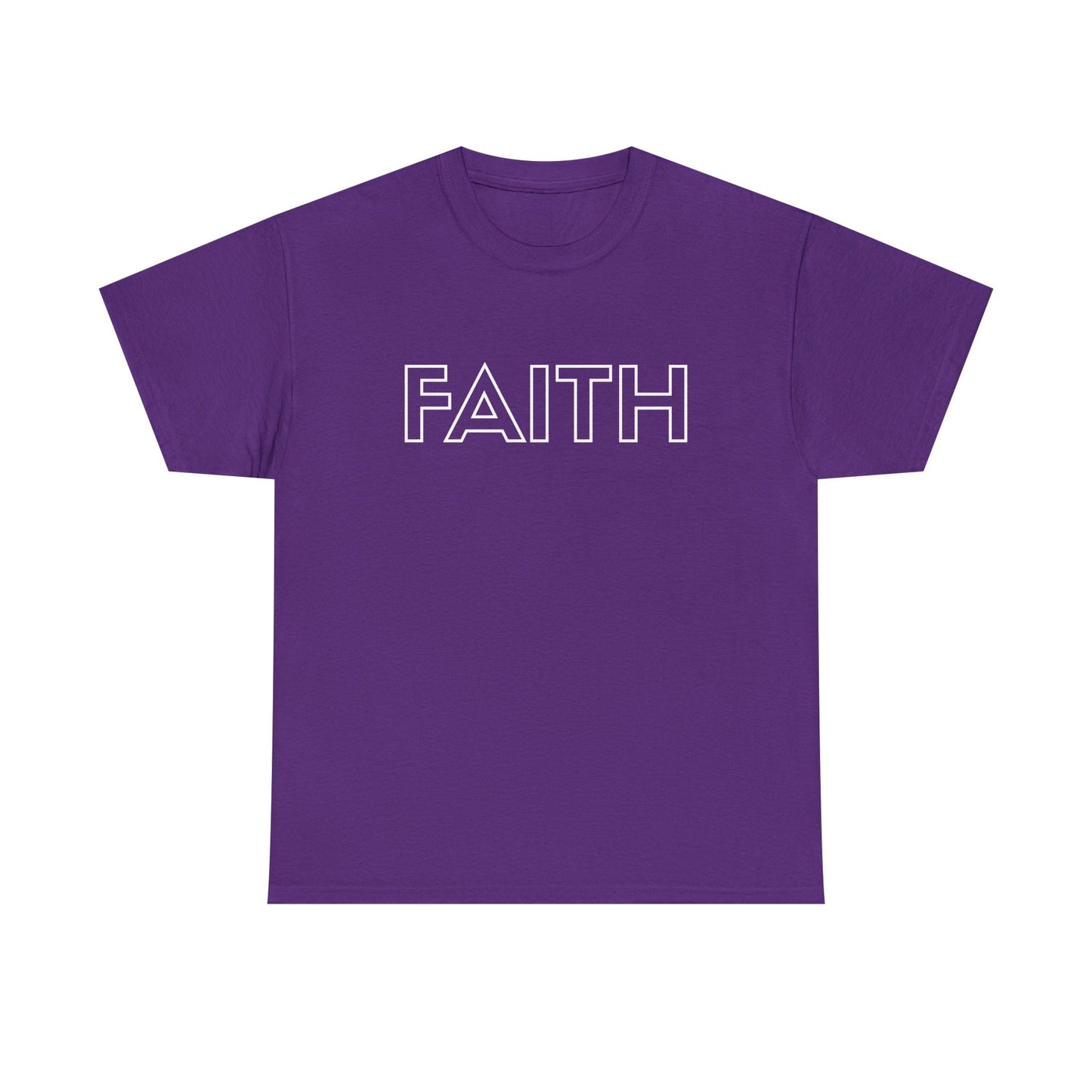 FAITH T-Shirt —White Printing