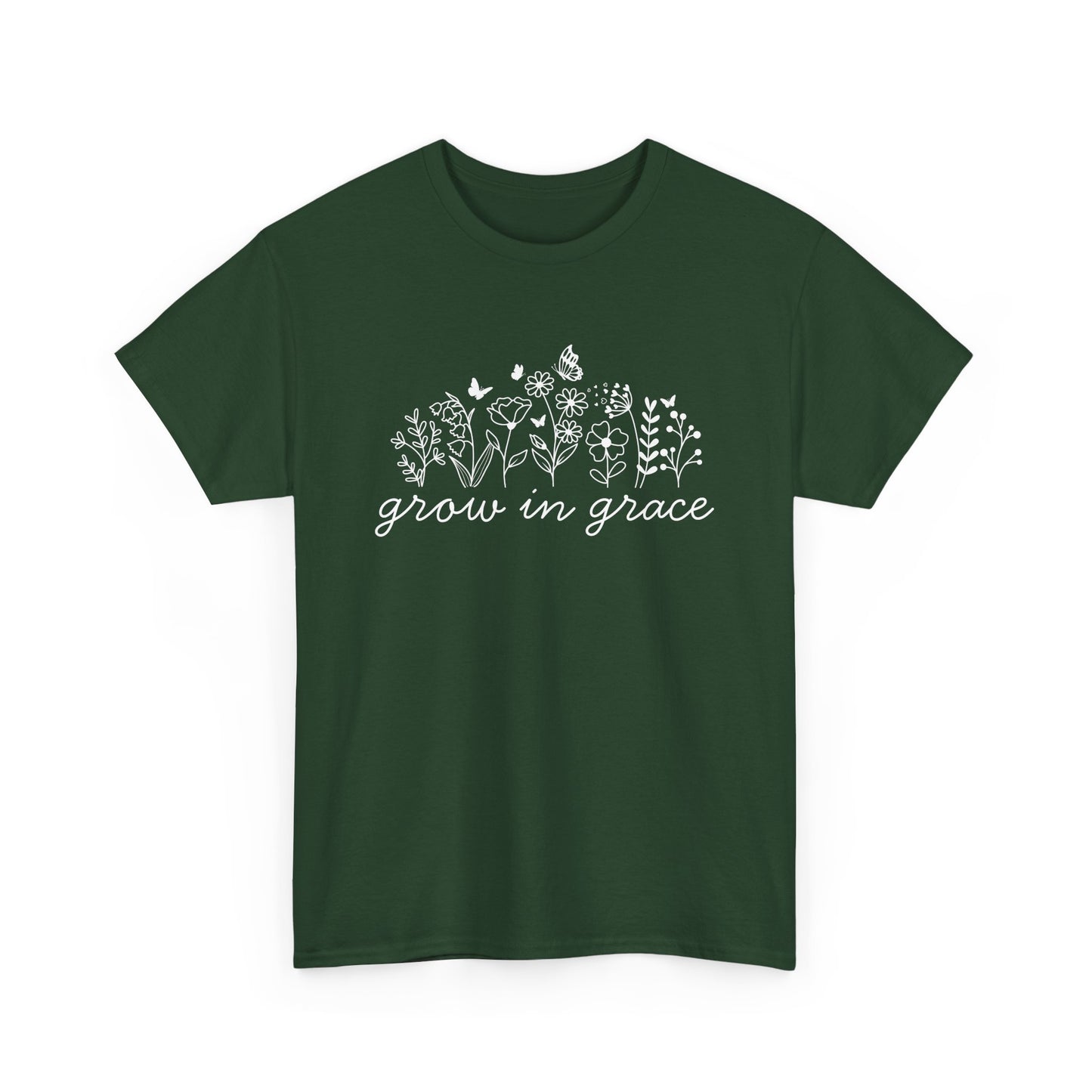 Grow in grace T-Shirt —white Printing