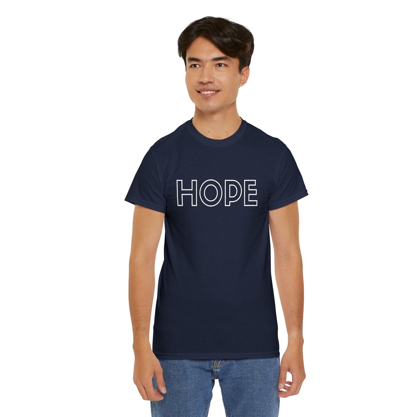 HOPE T-Shirt —white Printing