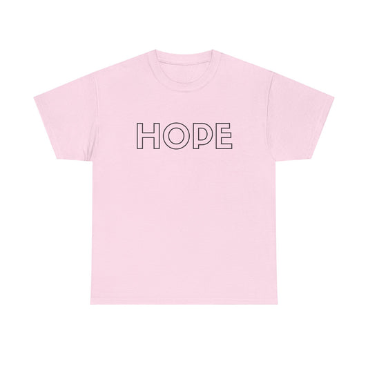 HOPE T-Shirt —Black Printing