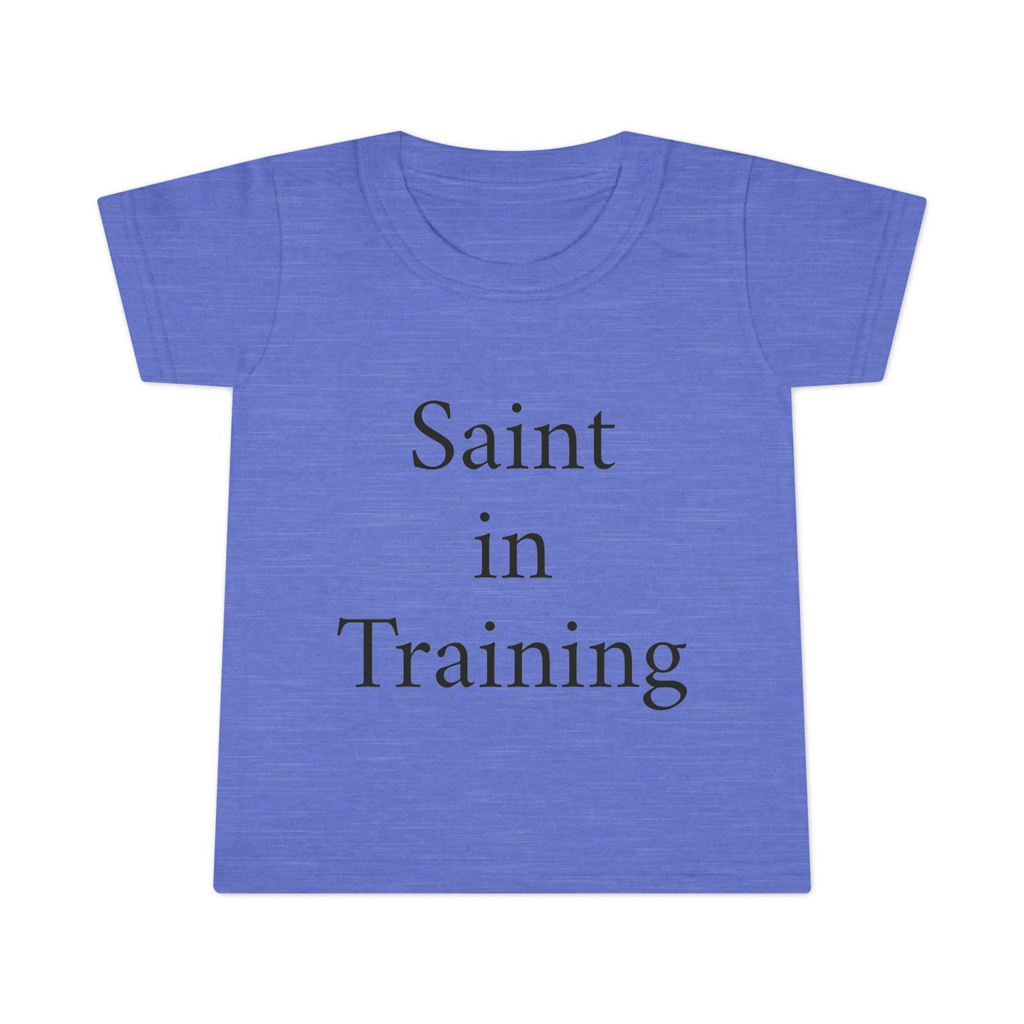 Toddler T-Shirt - "Saint in Training" Cute Catholic Baby Tee
