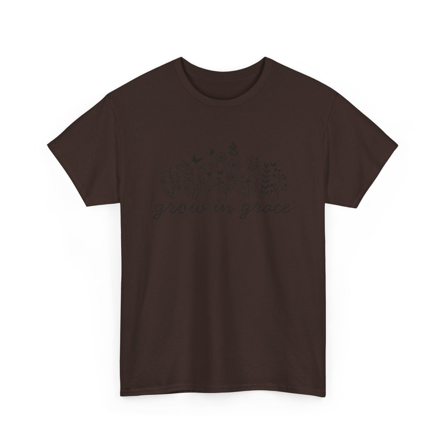 Grow in grace T-Shirt —Black Printing