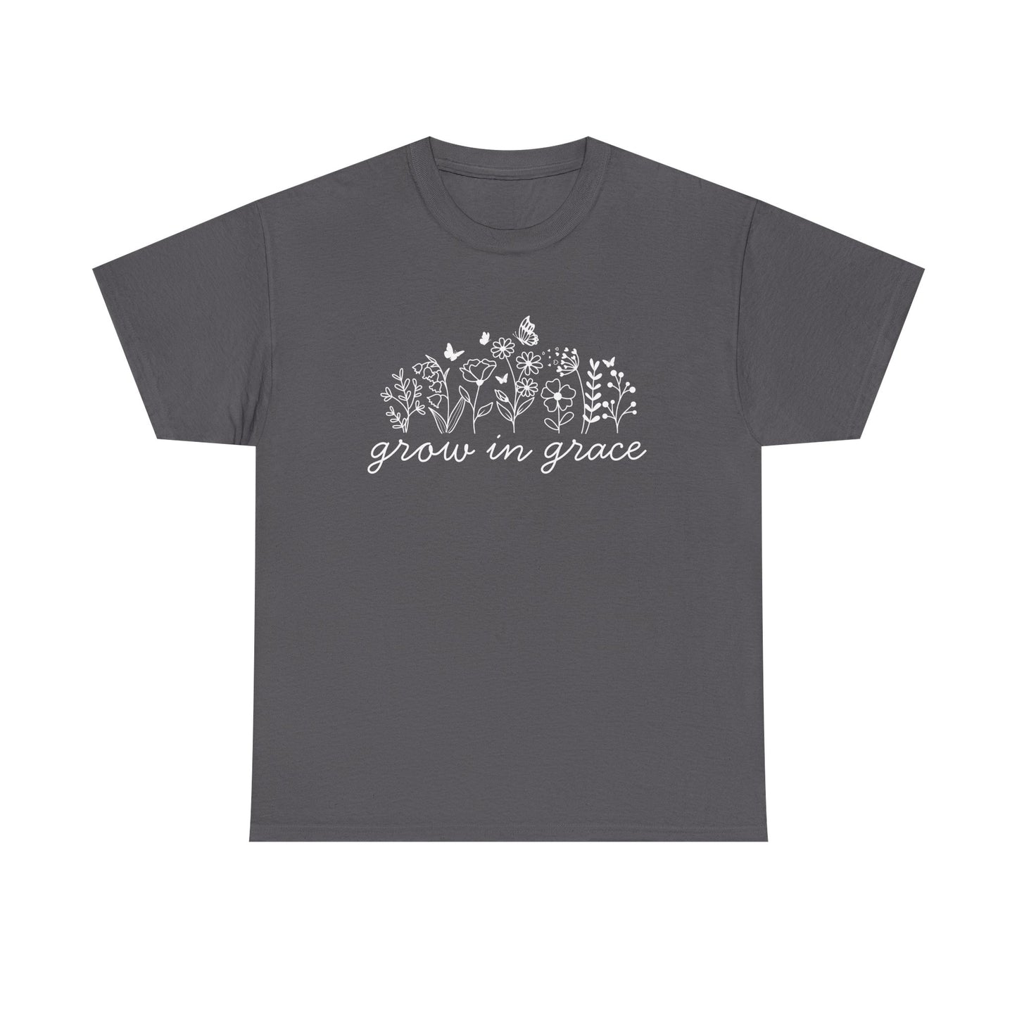 Grow in grace T-Shirt —white Printing