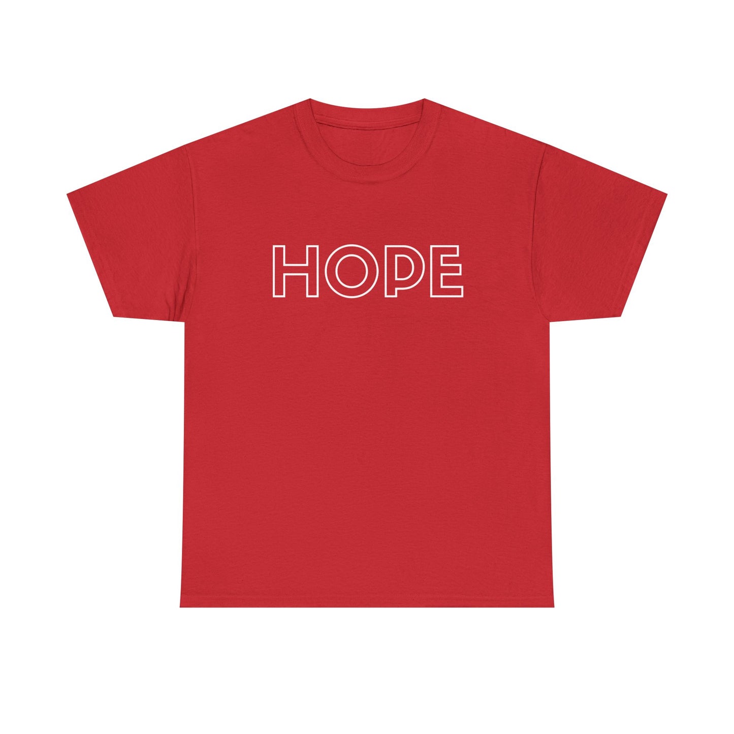 HOPE T-Shirt —white Printing