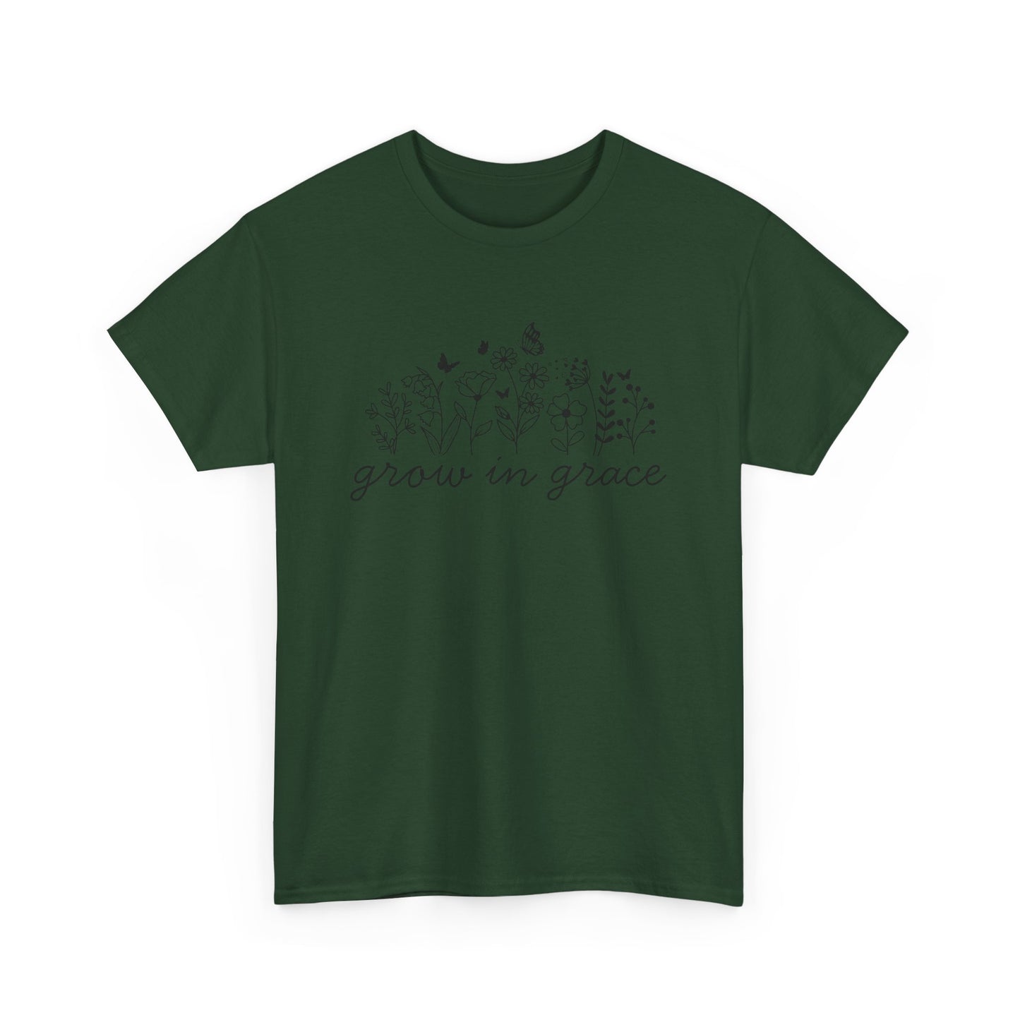 Grow in grace T-Shirt —Black Printing