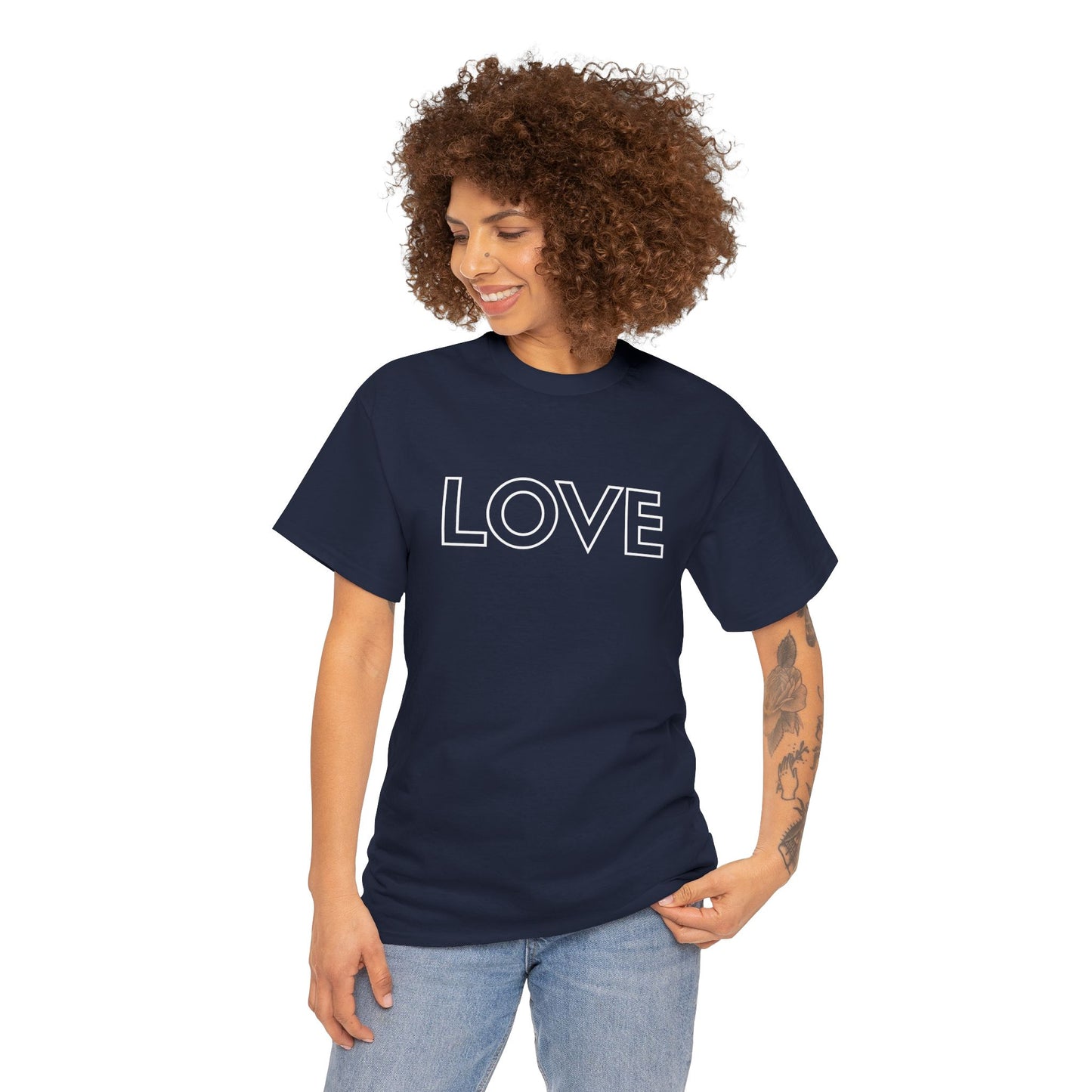 LOVE T-Shirt —White Printing