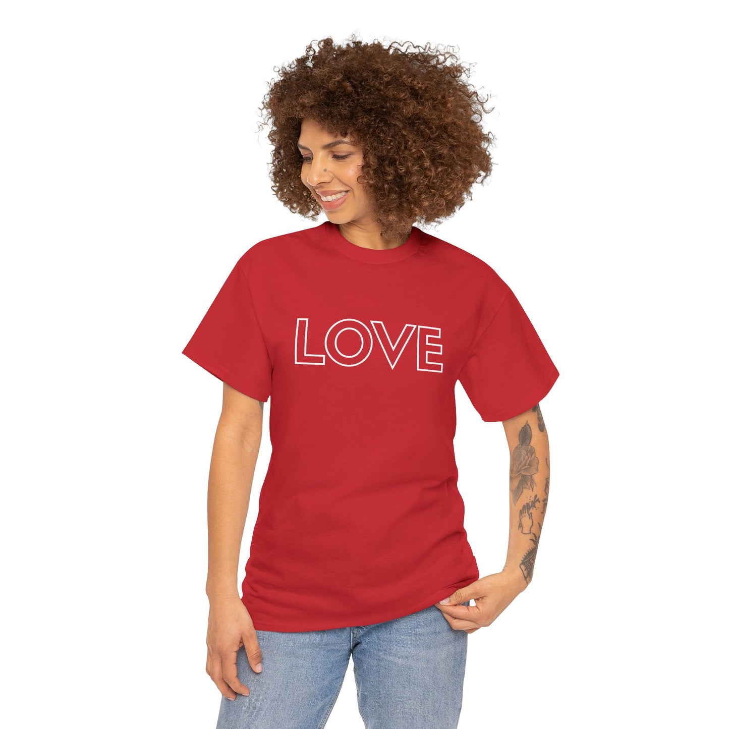 LOVE T-Shirt —White Printing