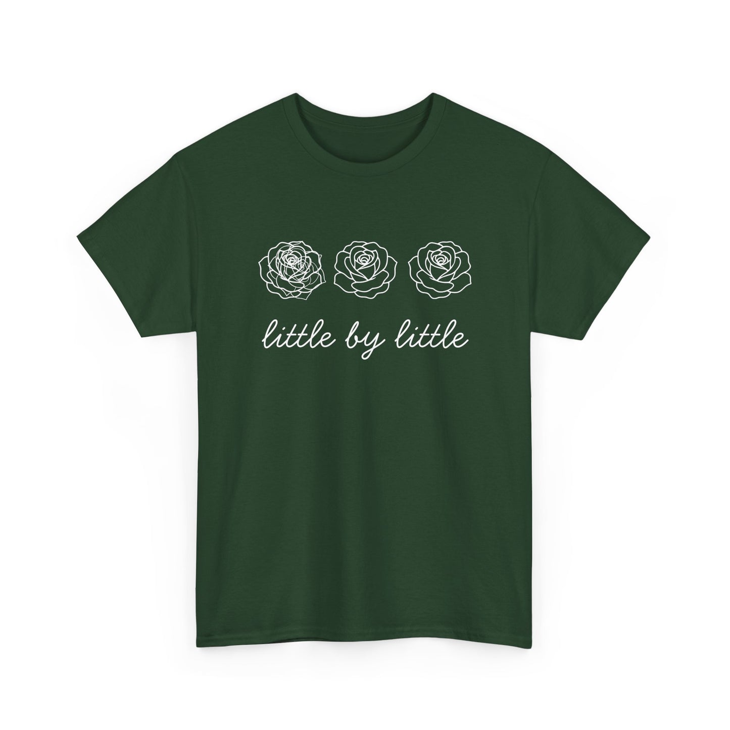Little by little T-Shirt —white Printing