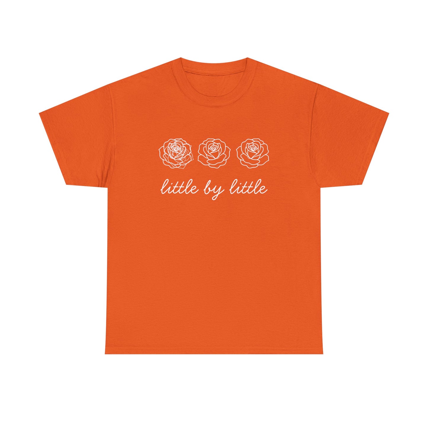 Little by little T-Shirt —white Printing