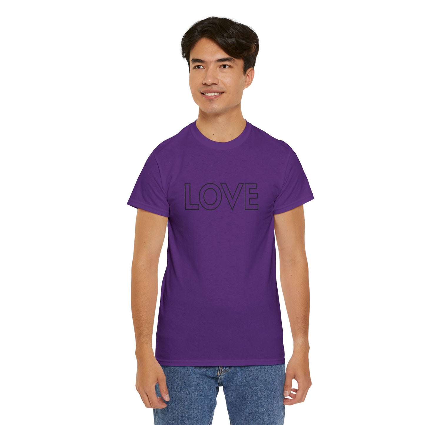 LOVE T-Shirt —Black Printing