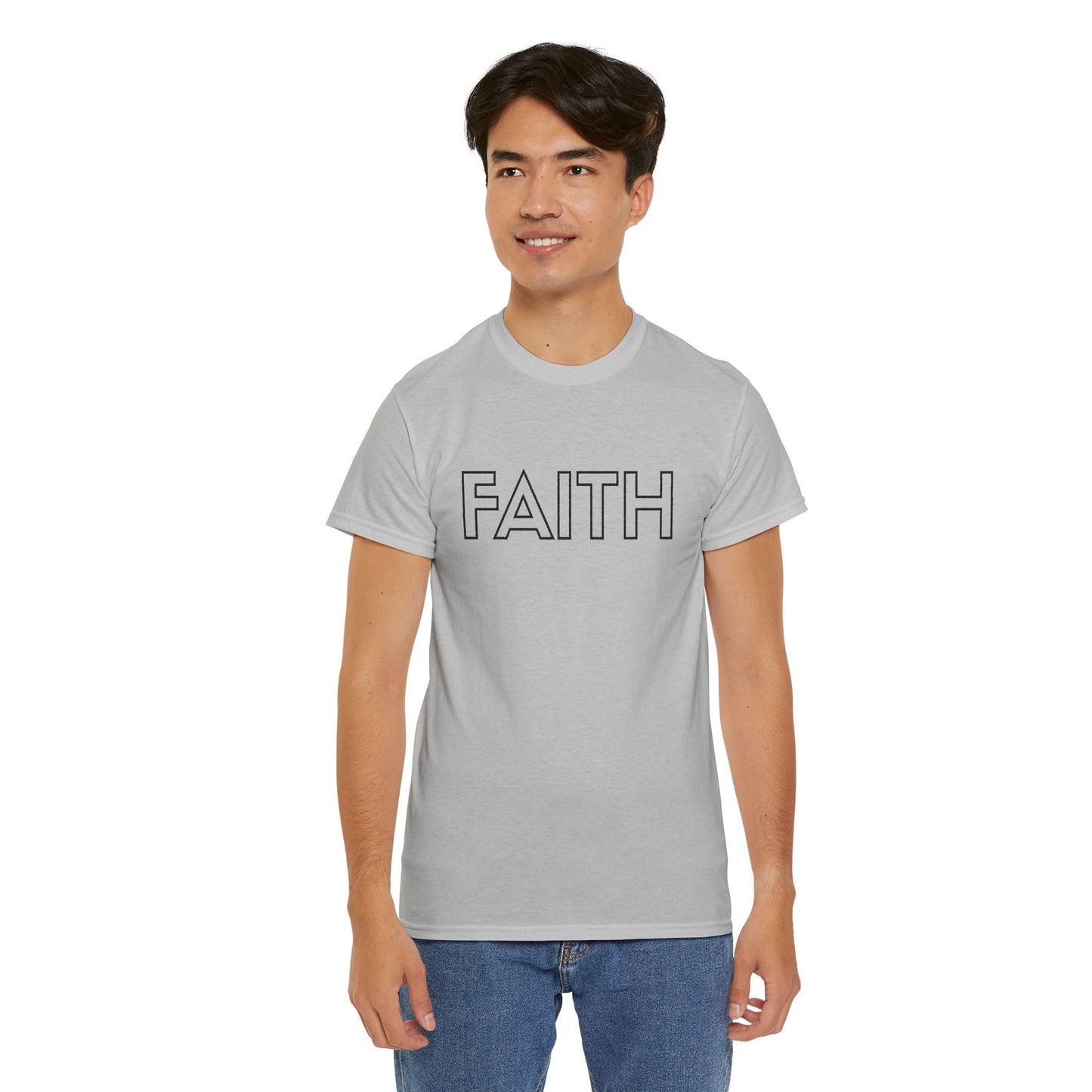 FAITH T-Shirt —Black Printing