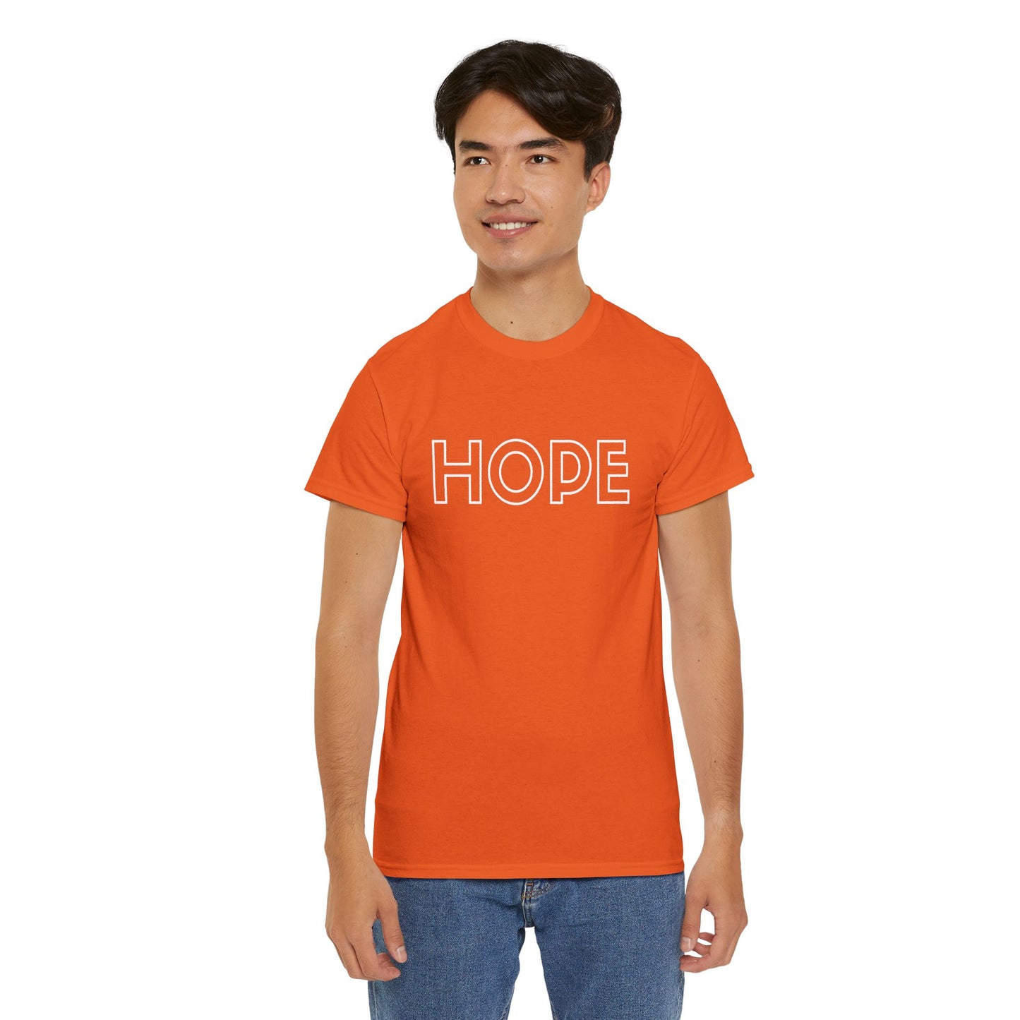 HOPE T-Shirt —white Printing