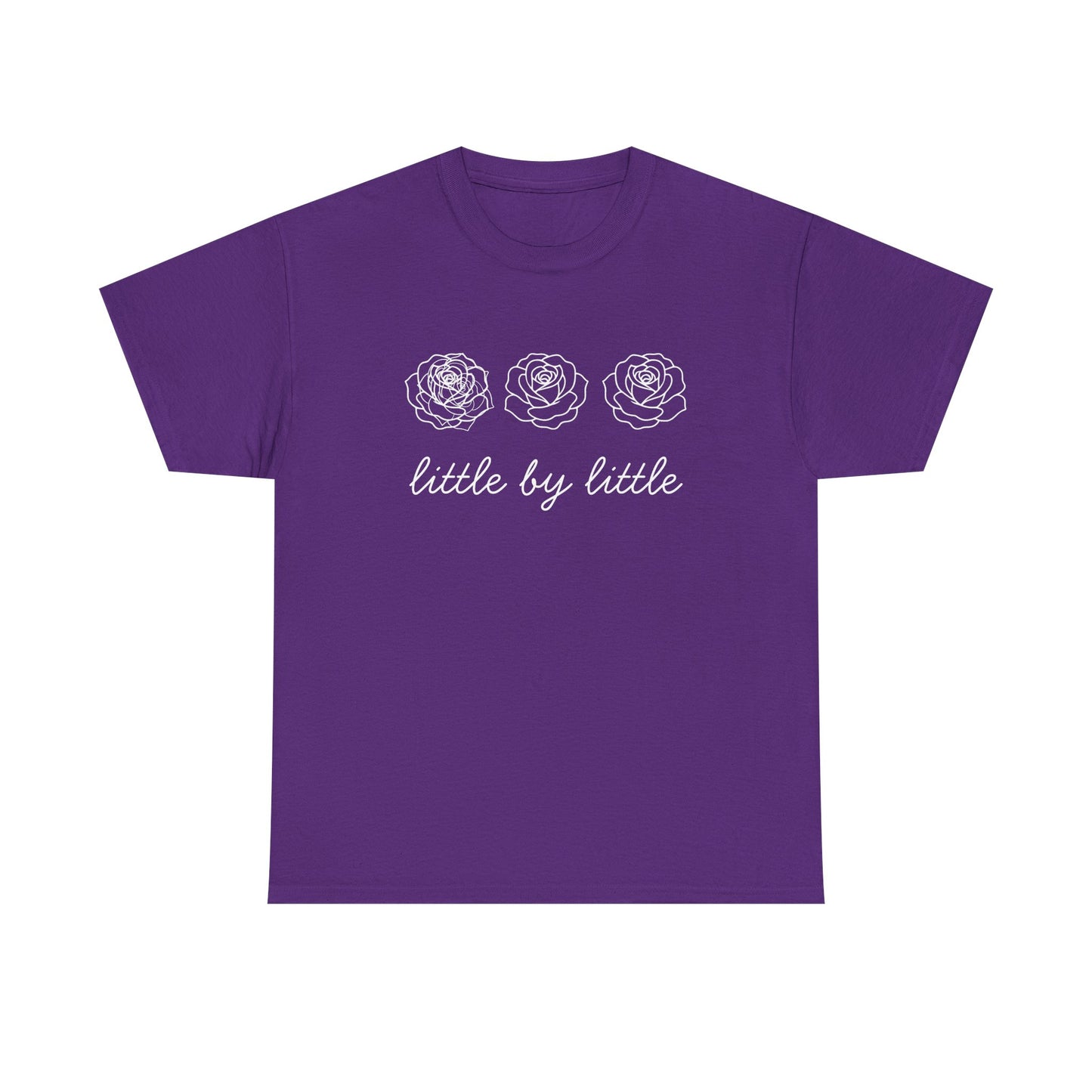 Little by little T-Shirt —white Printing