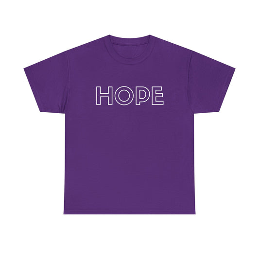 HOPE T-Shirt —white Printing