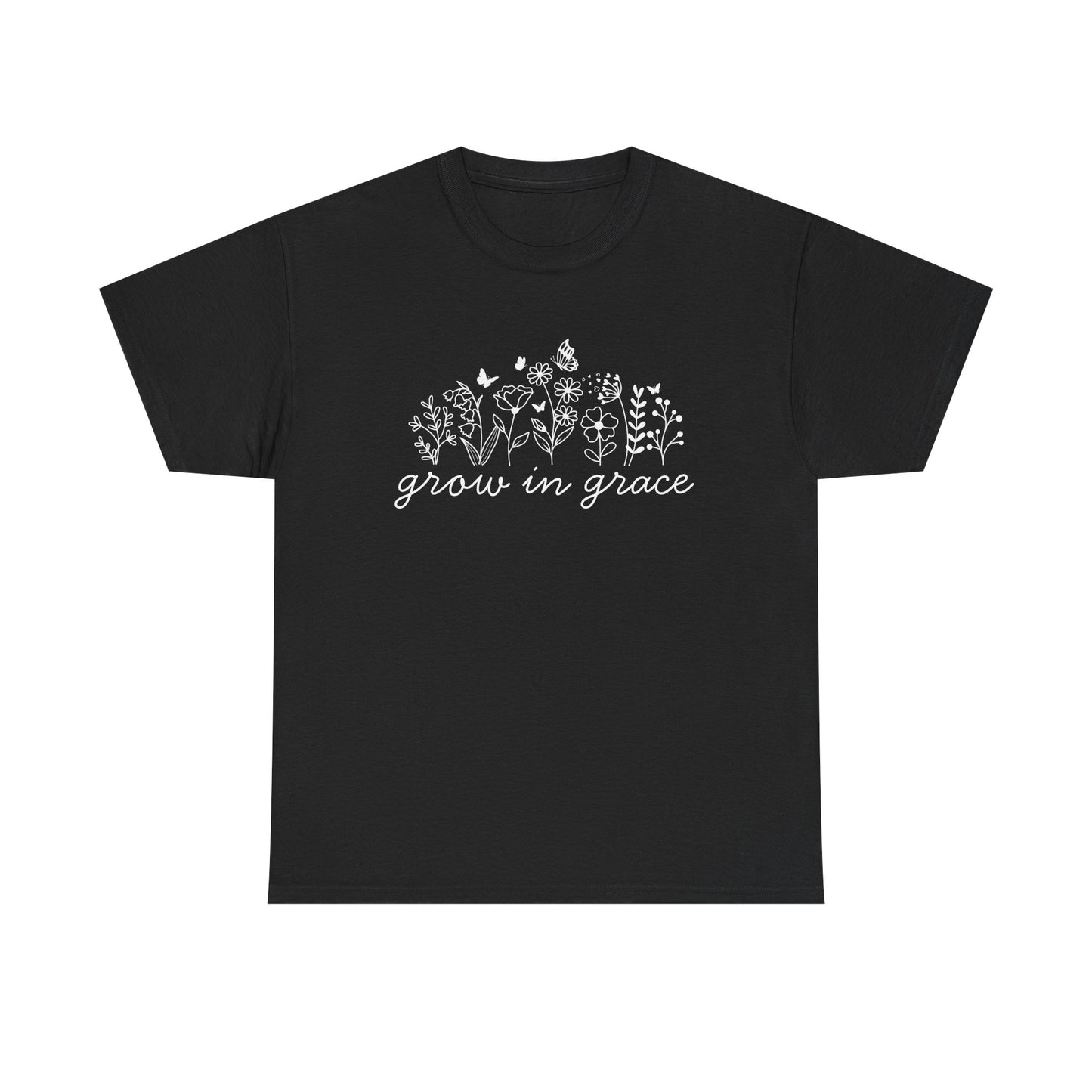 Grow in grace T-Shirt —white Printing