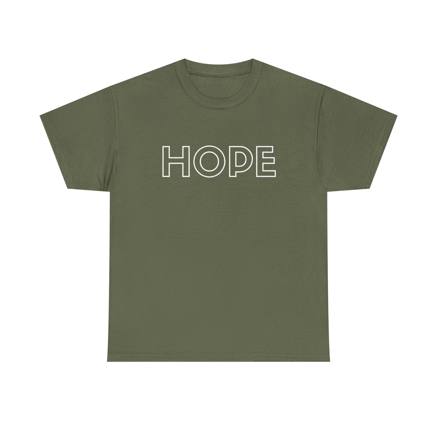 HOPE T-Shirt —white Printing
