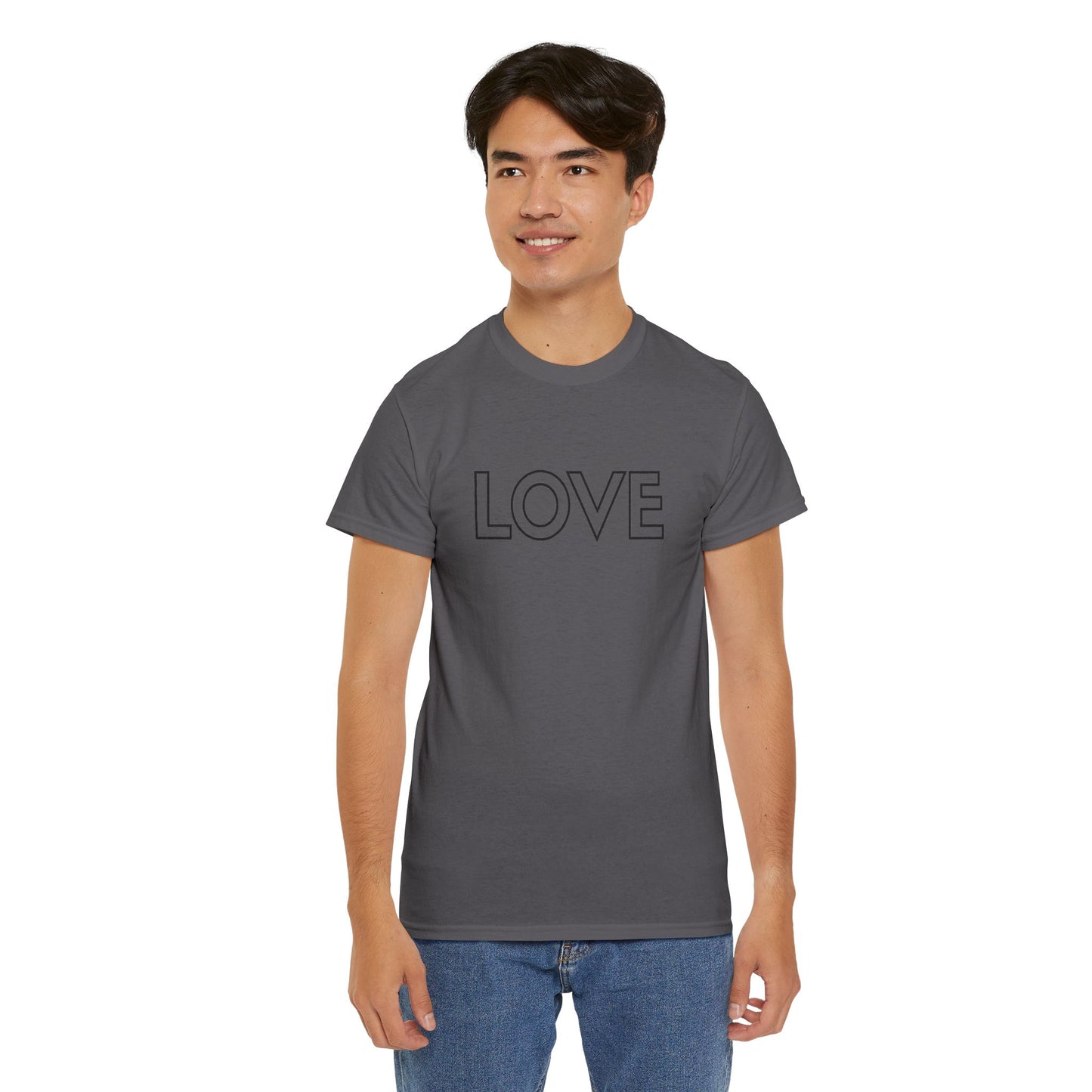 LOVE T-Shirt —Black Printing