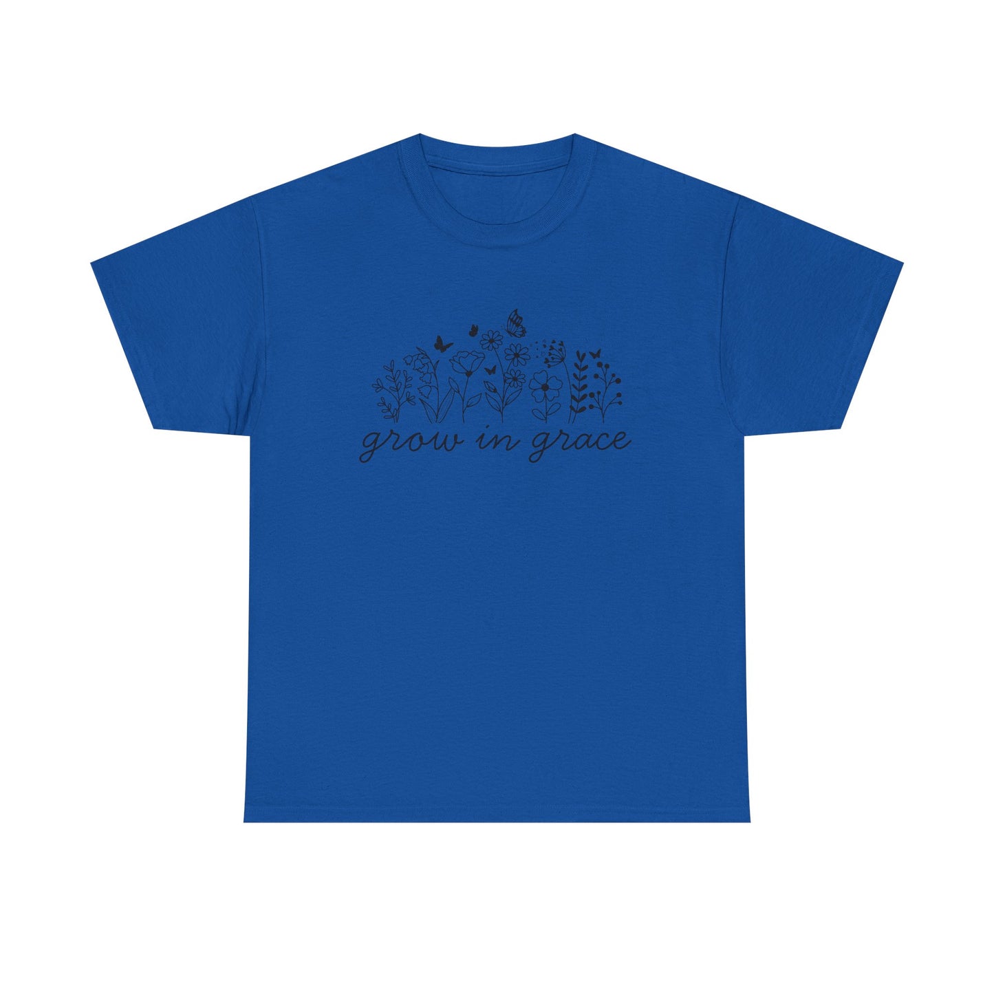 Grow in grace T-Shirt —Black Printing