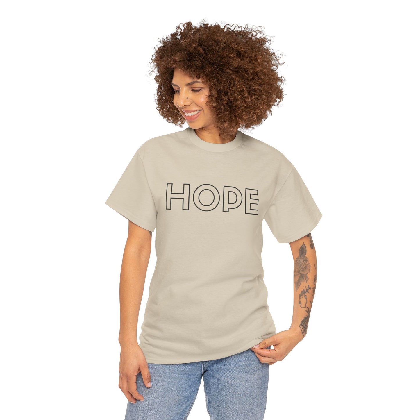 HOPE T-Shirt —Black Printing
