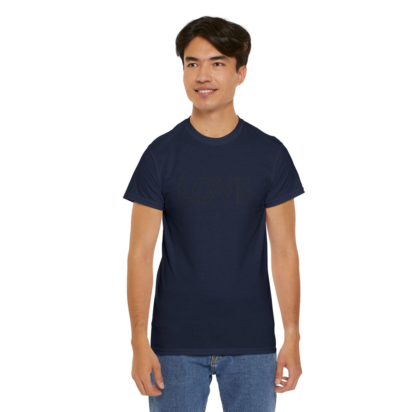 LOVE T-Shirt —Black Printing