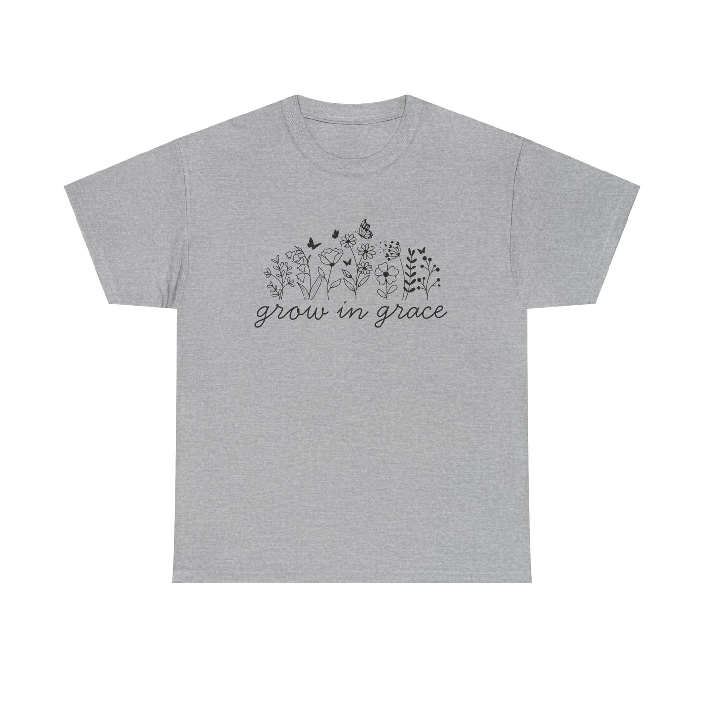 Grow in grace T-Shirt —Black Printing