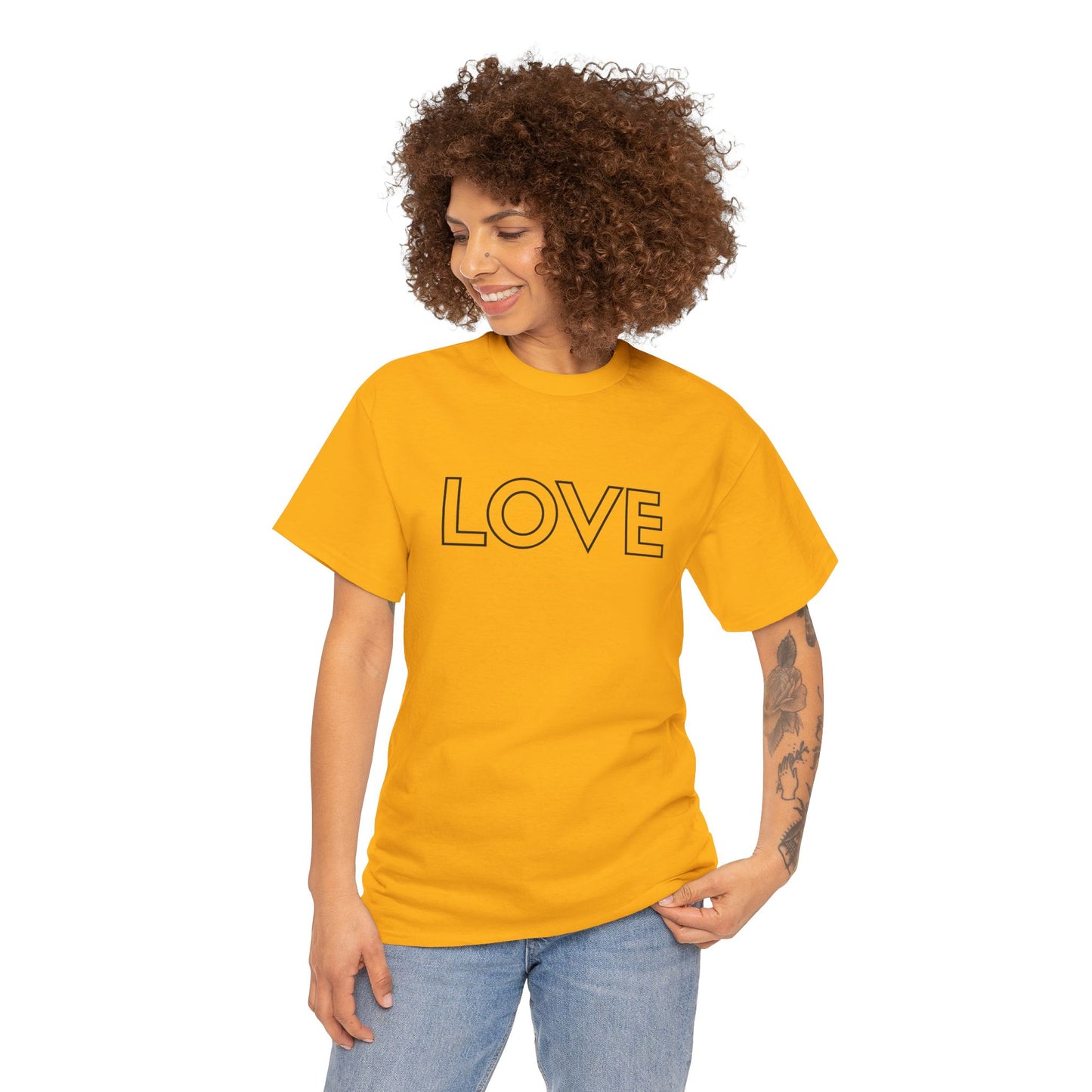 LOVE T-Shirt —Black Printing